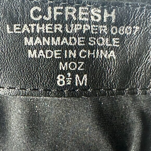 Circa Joan & David CJFRESH Black Leather Ankle Boots Womans Size US 8.5M - Picture 11 of 12